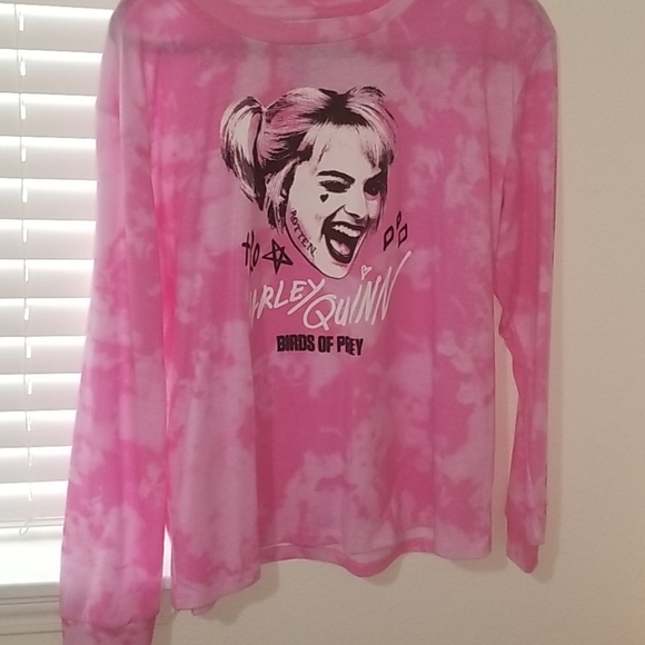DC Tops - Harley Quinn birds of Prey long sleeve shirt